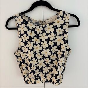 Floral Sleeveless Top